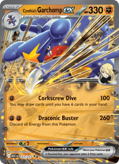 Cynthia's Garchomp ex