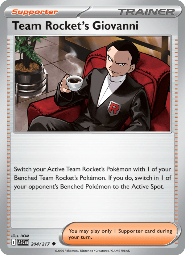Team Rocket's Giovanni