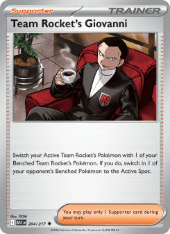Team Rocket's Giovanni
