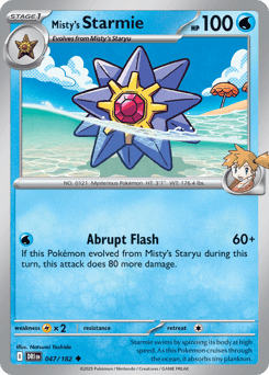 Misty's Starmie